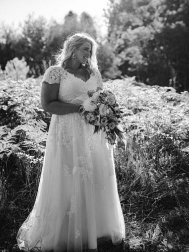 A-line wedding dress style