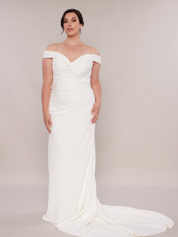 Satin wedding dresses Mischa