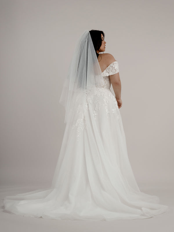 Taylah sexy wedding dress with a split