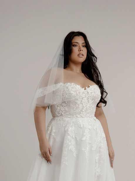 Taylah sexy wedding dress with a split