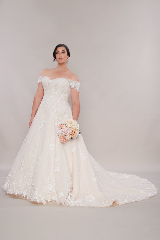 Ballgown wedding dress- Mackenzie