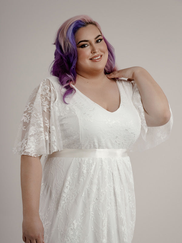 Boho Wedding Dress Alicia Plus Size Perfection Bridal Plus