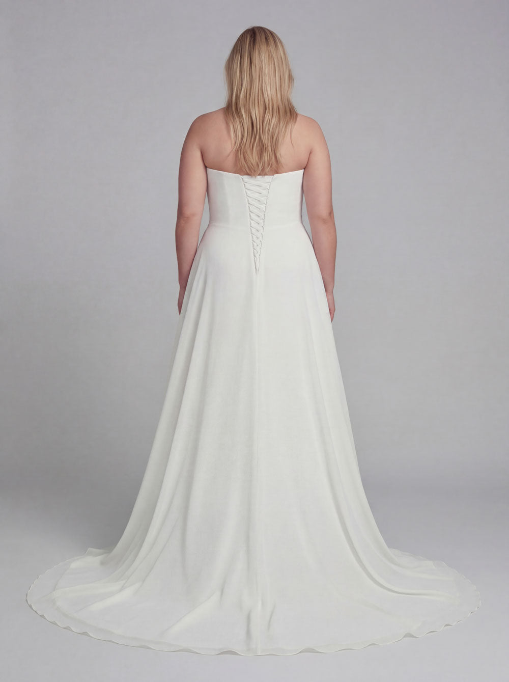 Chiffon wedding dress Serenity