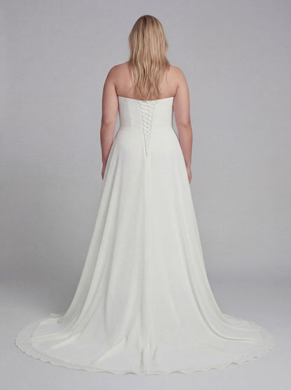 Chiffon wedding dress Serenity