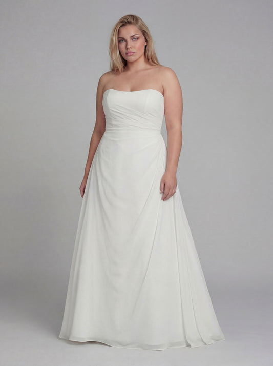 Chiffon wedding dress Serenity