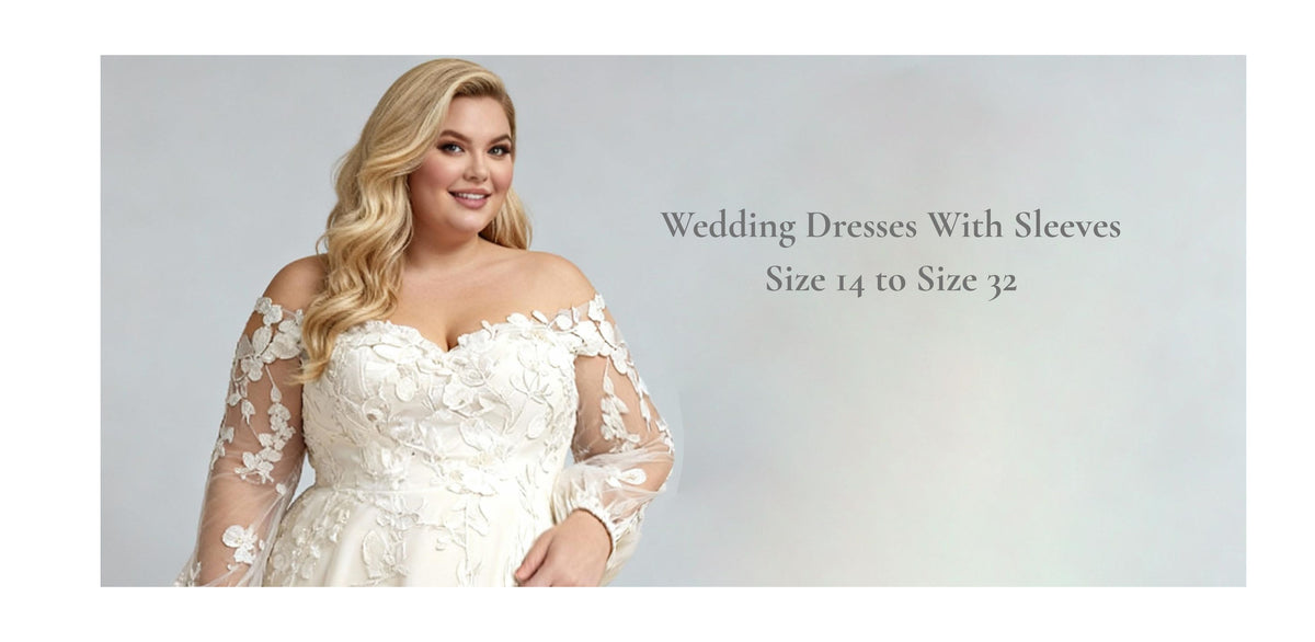 Plus Size Wedding Dresses With Sleeves Australia | Perfection Bridal ...