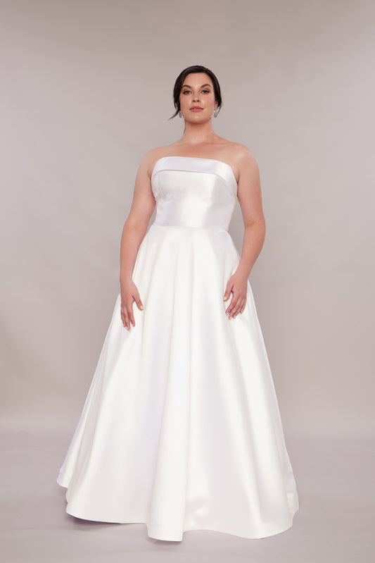 Lotti white wedding dress