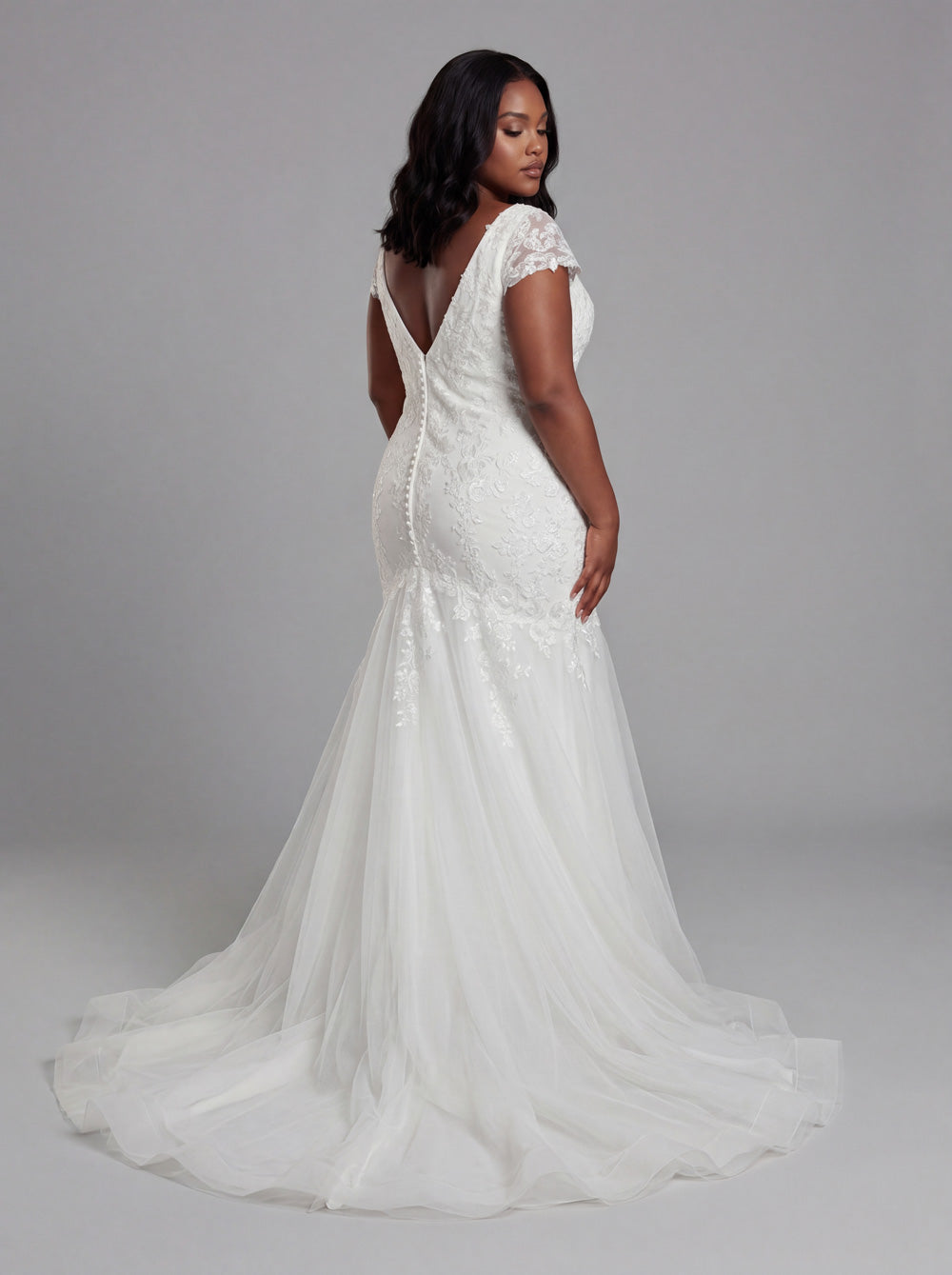 size 18 sale wedding dress worn by bride