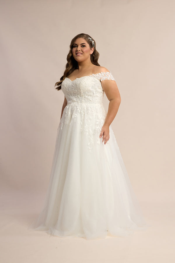 Willow Affordable Wedding Dress Plus Sizes